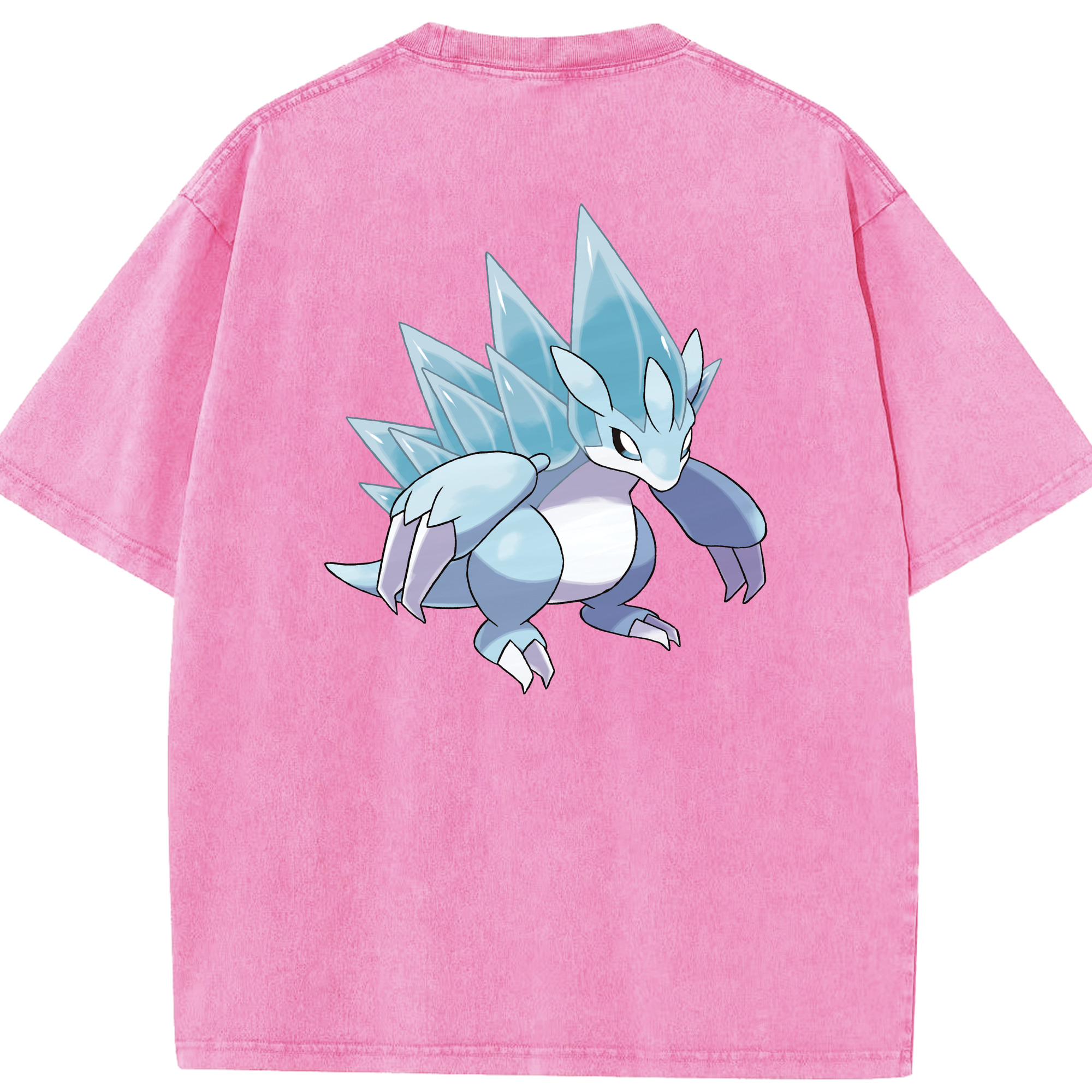 （画像用） ポケットモンスター Pokémon 綿100% ヴィンテージ風 半袖Tシャツ（背面プリント）